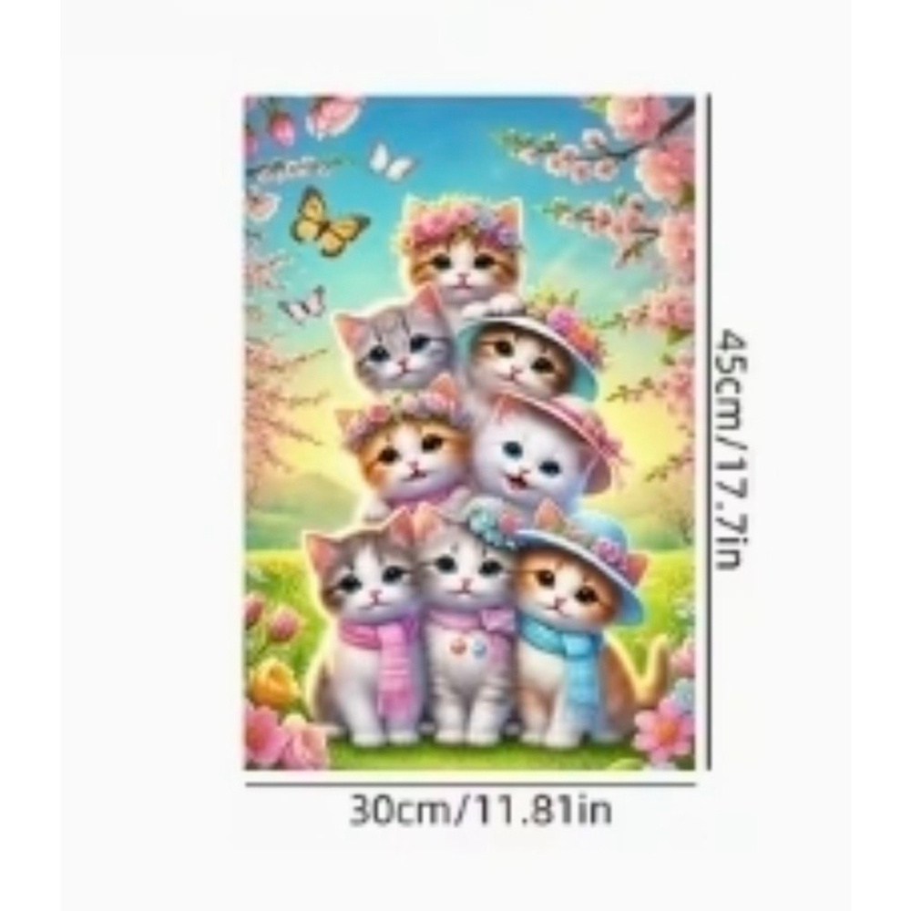 Kittens Garden Flag